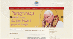 Desktop Screenshot of parafiapodleze.pl